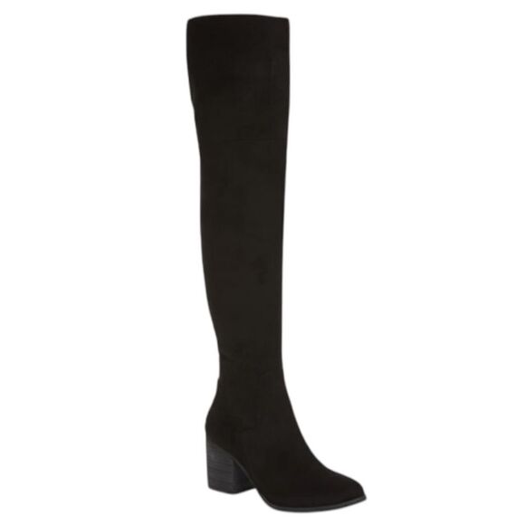 BP Luke Over-the-Knee Boot from in Black - Picture 1 of 10
